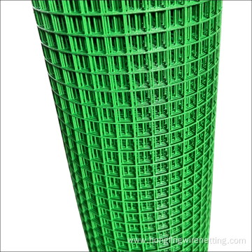 PVC coated welded wire mesh 1/2 x 1/2